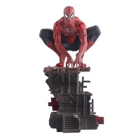 Mô Hình Spider-Man Ngồi Tường - Cao 18cm - Nặng 551gram - Figure Người Nhện Marvel - Hộp Màu - box màu- K21-T3-S1
