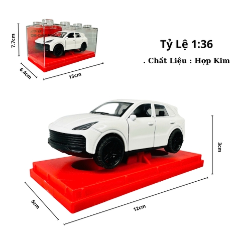 Mô Hình Xe đua trắng tỉ lệ 1:36 Hợp kim có thể mở cửa - Dài 12cm - rộng 5cm - cao 3cm - nặng : 300gram - FULL BOX : box màu SKU : oto474u - K55-T3-S8