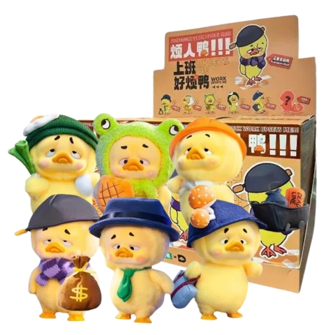 Hàng Chính Hãng - Blinbox hộp lẻ Upset Duck v1 blind box ngẫu nhiên - cao ~ 16-17cm - Nặng 500gram - Túi Mù - Hộp Màu