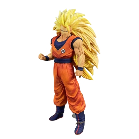 Mô hình DragonBall SonGoku SSJ3 Áo Cam Dáng đứng - hàng cao cấp - Cao 30cm - Nặng 1300 Gram - Dragon Ball - Có Hộp màu