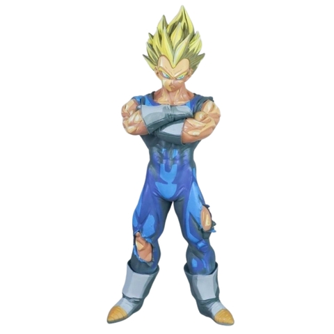 Mô Hình Dragon Ball Vegeta dáng đứng khoanh tay - Cao 30cm - nặng 500gram - Có Box màu - N1-K12-T1-S3