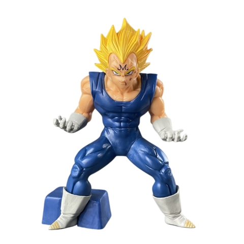 Mô Hình Dragon Ball Vegeta Majin dáng đứng chiến đấu - Cao 15cm - nặng 150gram - Có Box màu -