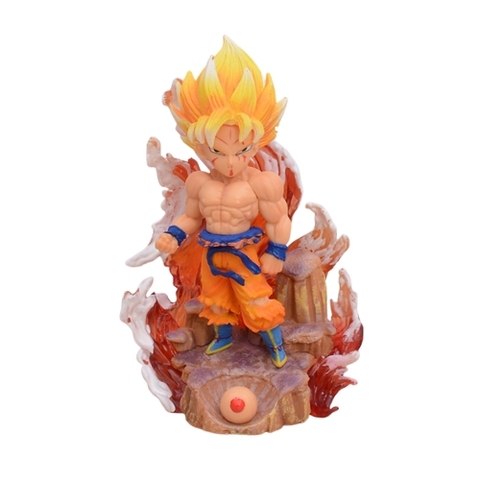 Mô Hình goku chibi dáng đứng siêu ngầu . Cao 10cm , nặng 155gram - sku : db322b - K2-T3-S3