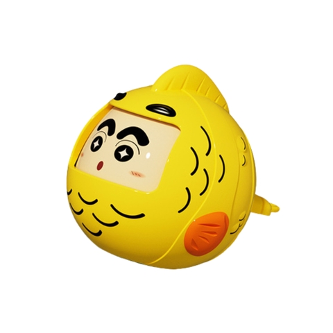 Móc Khoá mô hình shin đổi mặt cosplay cá vàng - cao : 6.3cm - rộng : 6.1cm - figure shin - No Box n3-k13-t2-s3