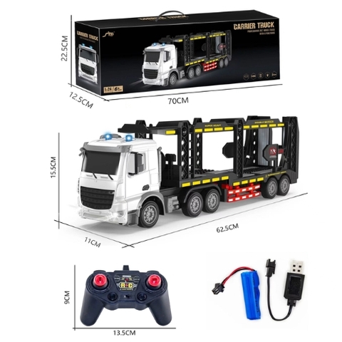 Đồ Chơi Ô tô Điều Khiển Từ Xa 6 Kênh Carrier Truck- SKU: DK-QH300-4D ( VAT 009-02-200 ) - T1-K2-T4-S10