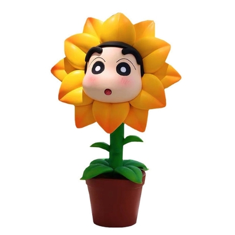 Mô hình Shin Hoa Hướng Dương - Cao 12cm - nặng 106gram - Figure Shin - No Box K33-T3-S5