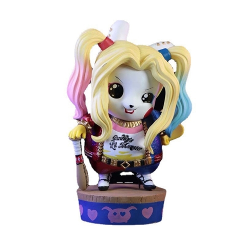 Mô Hình Pokemon pikachu cosplay harley quinn dáng đứng - Cao 12cm - nặng 300gram - Figure pokemon - no box - K9-T2-S12