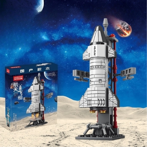 Đồ Chơi Lắp Ghép Tàu Vũ Trụ S24 - 107 chi tiết - Full Box - SKU : LG-39-07 - K54-T4-S1