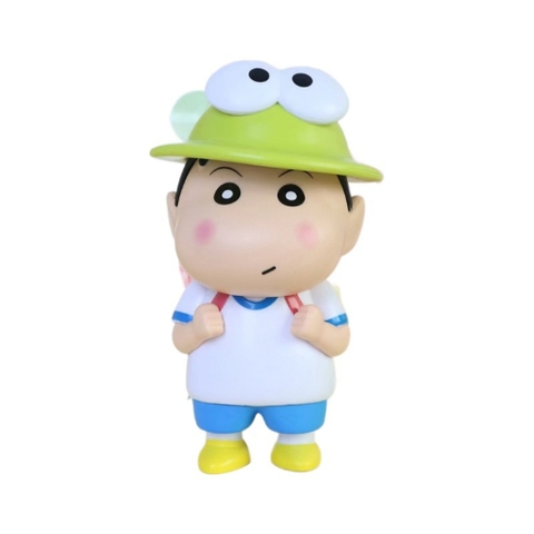 Mô Hình Shin bút chì đội mũ - Cao 12cm - nặng 100gram - Figure Cậu Bé Bút Chì - No Box - K21-T3-S6