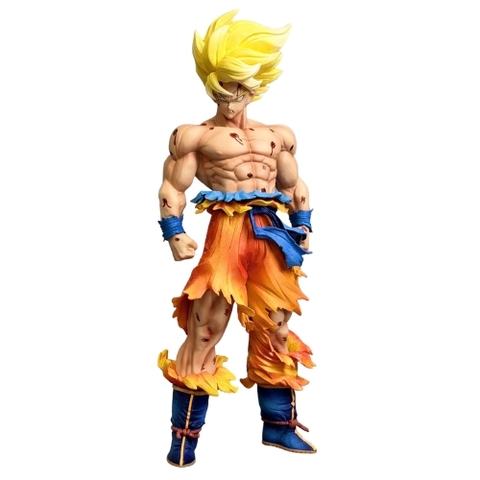 Hàng Cao Cấp - Mô Hình Goku Cởi Trần Dáng Đứng Siêu Ngầu - Cao 31cm - nặng : 1kg2 - SKU : db323a - K6-T3-S4