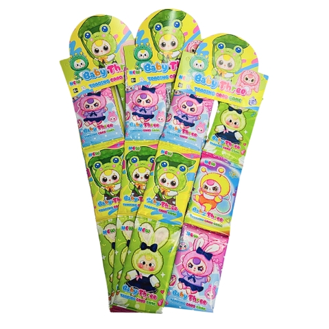 Dây pack thẻ baby three c - 1 túi có 3 dây - 1 dây có 12 pack - 1 pack có 5 thẻ - K30-T2-S3