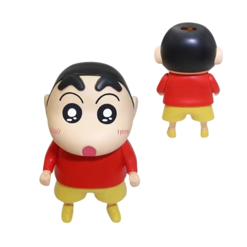 Hàng Rỗng Nhẹ - Mô Hình Shin áo đỏ dáng đứng - Cao : 26cm - Nặng 300gram - No Box
