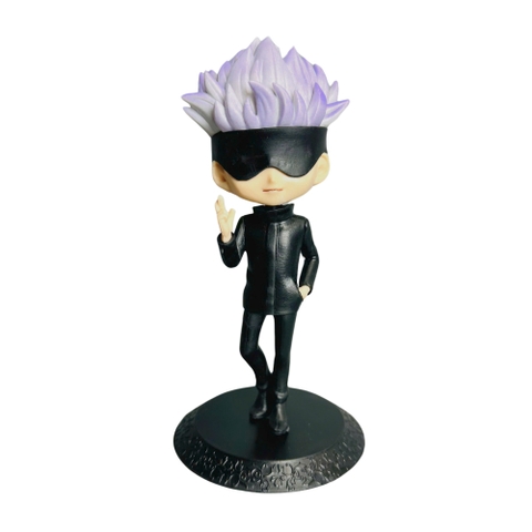 Mô Hình Gojo Satoru bịp mắt dáng đứng - Cao 15cm - nặng 100Gram - No Box - Figure anime Jujutsu Kaisen - (VAT : G873-84) - K59-T1-S7