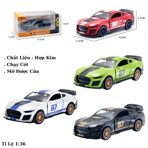 Mô Hình xe đua hợp kim , tỉ lệ 1:36 - Dài 12cm- rộng 5.2cm - cao 3.5cm - SKU : oto-YZ35304-3 - ( Vat : 003-01-35 )