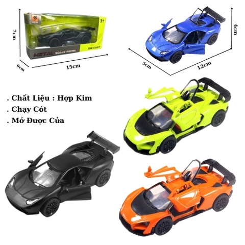 Mô Hình xe đua chất liệu hợp kim , tỉ lệ 1:36 - Dài 12cm - rộng 5cm - cao 4cm - SKU : oto-36121A - ( Vat : 103-01-35 )