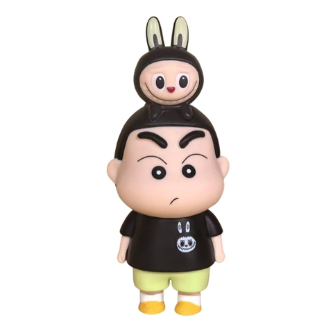 Mô Hình Shin bút chì labubu - Cao 13cm - nặng 300gram - Figure Cậu Bé Bút Chì - No Box - K21-T3-S8