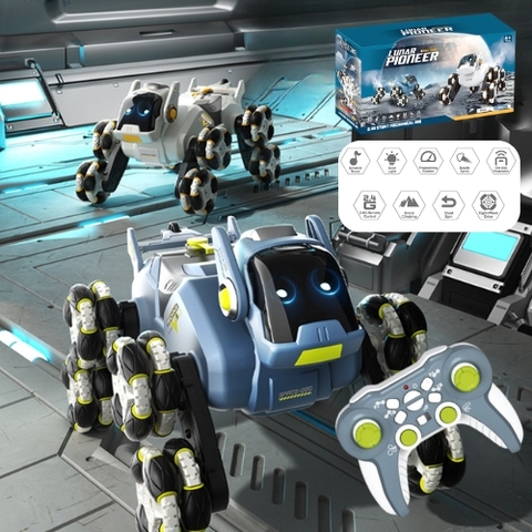 Đồ Chơi Điều Khiển Chú Chó Robot 8 Bánh - SKU: DK-2203 ( VAT 009-03-200 )