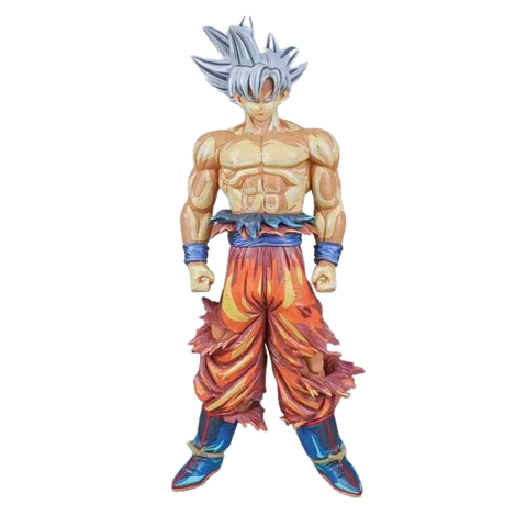 Mô Hình Dragon Ball Songoku ultral tóc trắng dáng đứng - Cao 30cm - nặng 600gram - Có Box màu - N1-K40-T1-S1