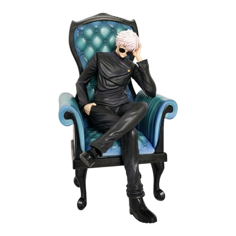 Mô Hình Jujutsu Kaisen gojo ngồi ghế - Cao 22.5cm - nặng 1000gram - Full Box - Figure anime Jujutsu Kaisen - K59-T4-S7
