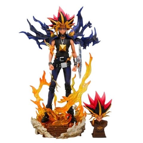 Mô hinh Yu-Gi-Oh! dáng đứng siêu ngầu . Cao 27cm  , nặng 63gram - Box Màu - K59-T4-S5