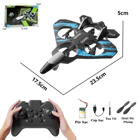 Đồ Chơi Máy Bay Điều Khiển Từ Xa F35  - Có Điều Khiển  - Dài 23.5cm - rộng 17.5cm - cao 5cm - nặng : 280gram - FULL BOX . SKU : DK-YH9898  ( VAT009-01-100 ) - K104-T2- blue , K104-T3-(K103-T3-S3,4) green