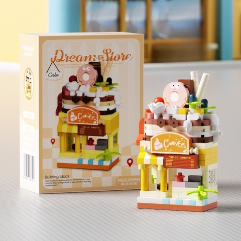 Đồ Chơi Lắp Ghép Lego Cửa hàng bánh gato - 206 hạt - Full Box - Sku : LG-K366