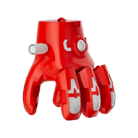 Đồ chơi găng tay vô cực đỏ chạy cót có móc treo - Cao : 6.9cm Nặng : 200gram - Đồ chơi trẻ em - Hộp Màu n5