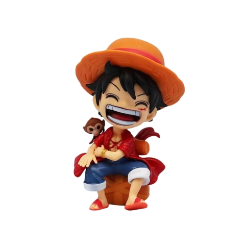 Mô Hình OnePiece Luffy AI ChiBi - Cao 13cm - nặng 200gram - Figure OnePiece - Có hộp màu - K31-T1-S2