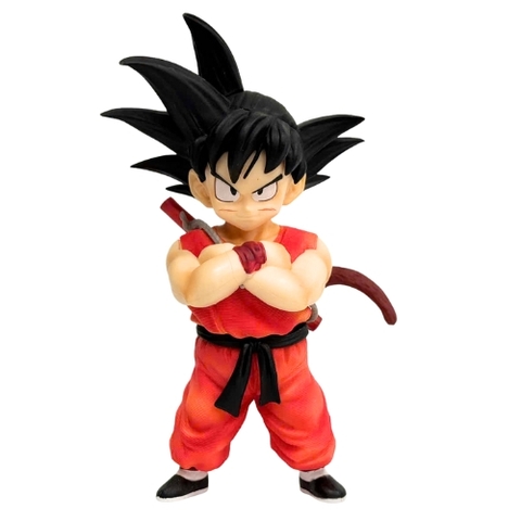 Mô Hình Dragon ball goku Kid dáng đứng khoanh tay  - cao 18cm - nặng 450gram - Box Màu - Figure Dragon ball - K8-T1-S5