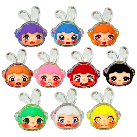 Mô hình charm công chúa thỏ size to kích thước cao : 10cm nhiều màu decor siêu xinh - no box -  ( VAT :  K51-67 )- K151-T1-S13,14,15
