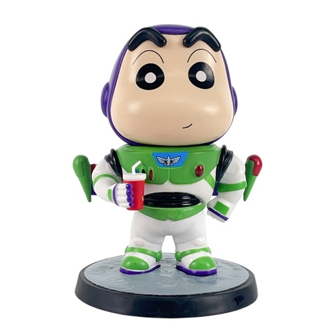 Mô Hình Shin bút chì cosplay phi hành gia - Cao 16cm - nặng 500gram - Figure Cậu Bé Bút Chì - Full Box - K32-T3-S1