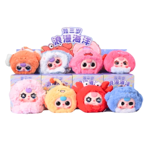 Hàng Xưởng Sản Xuất - Blinbox hải sản blind box set 8 ngẫu nhiên - cao ~ 13cm - Nặng 500gram - Túi Mù - Hộp Màu
