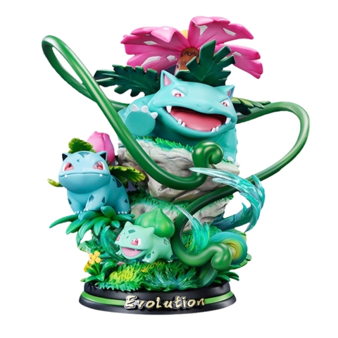 Hàng Cao Cấp - Mô Hình Pokemon Bulbasaur bản cao cấp - Có led Đế - Cao : 21cm - Nặng : 1.5kg - Figure pokemon - Full Box