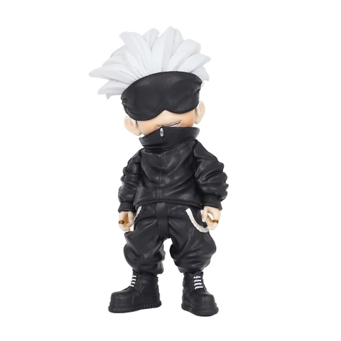 Mô Hình Gojo Satoru bịt mắt dáng đứng - Cao 14.5cm - nặng 150Gram - bọc túi OPP - Hộp Màu - Figure anime Jujutsu Kaisen - N1-K38-T1-S3