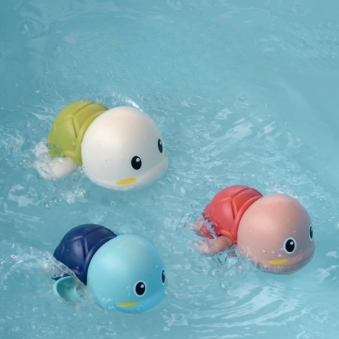 Màu Ngẫu Nhiên - Đồ Chơi Nhà Tắm Rùa Có 3 Màu - Dài 9cm - Rộng 8cm - Nặng : 200gram - No Box K75-T5-S4