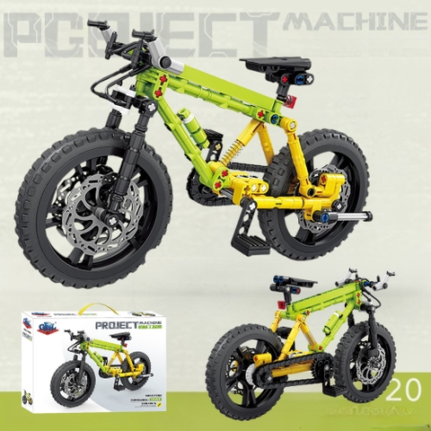 Đồ Chơi Lắp Ghép Xe Đạp Thể Thao - 220 hạt - Full Box - SKU : LG-1118 K57-T4-S6