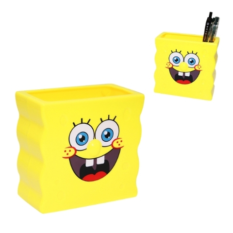 Mô Hình nhân vật SpongeBob ( Hộp Đựng Bút ) - Cao 10.5cm - nặng : 100gram - SKU : sh850h - ( Vat : E729-75 ) T4