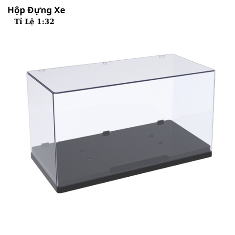 Hộp Meca Trưng Bày Mô Hình Oto , Tỉ Lệ 1:32 – Cao 10.7cm , Dài 19.8cm , Rộng 10cm – Kệ Trưng Bày Trong Suốt Sang Trọng