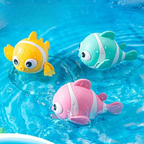 Màu Ngẫu Nhiên - Đồ Chơi Nhà Tắm Cá Có 3 Màu - Dài 10.5cm - Rộng 9.5cm - Nặng : 200gram - No Box K75-T3-S6