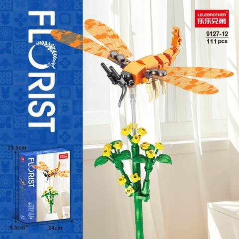 Bộ lắp ghép Hoa & côn trùng 111pcs. SKU: LG-9127-12 ( VAT 001-06-11 ) - K129-T1-S12