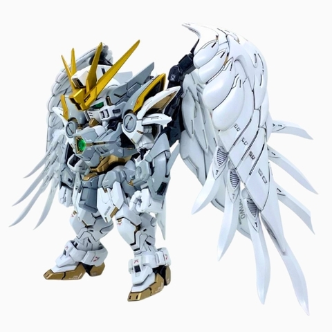 Hàng Cao Cấp - Mô hình Gundam XXXG-A Wing Snow White - Cao 15cm - Figure Gundam - Hộp Màu - gd172 K31-T4-S1