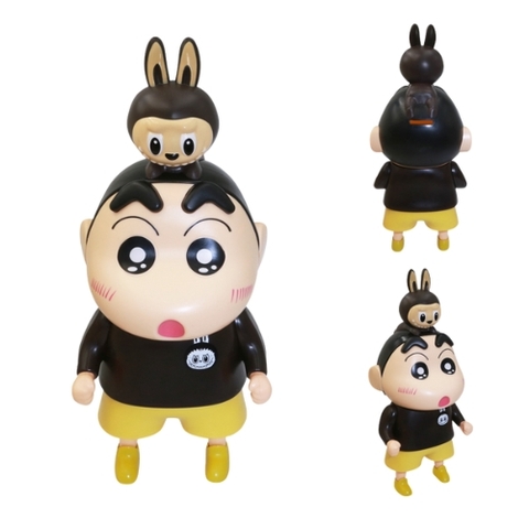 Mô Hình shin labubu ( có thể đựng tiền ) - Cao 35cm - Rộng 14cm - nặng : 350gram - SKU : sh850x - ( Vat : MH001 ) T4