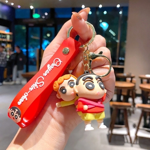 Móc Khóa Shin Cõng Hima . Dây móc dài : 10cm - Mô Hình Cao : 6cm - Nặng 50gram - K76-T6-S9