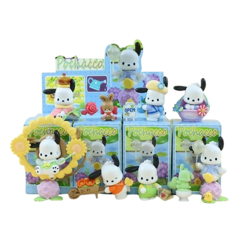 ( Giá 1 con - Bộ 7 con - Đặt Số Lượng 7 ) - Mô hình kuromi Bộ 7 chó pochacco Kuromi - cao 5 - 14cm - Nặng 600gram - Bọc Túi - Có Hộp Đẹp - SKU : HM11 - VAT : G873-79 K25-t1-s2