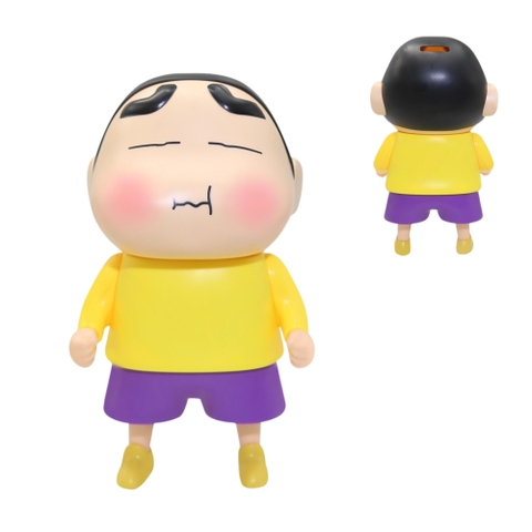 Hàng Rỗng Nhẹ - Mô Hình Shin áo vàng dáng đứng - Cao : 26cm - Nặng 300gram - No Box