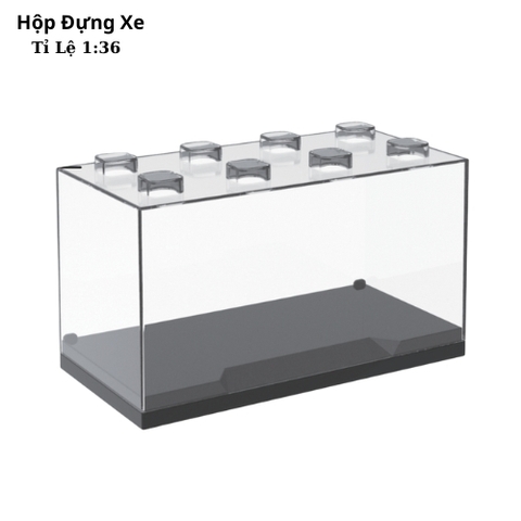 Hộp Meca Trưng Bày Mô Hình Oto , Tỉ Lệ 1:36– Cao 9.3cm , Dài 15.5cm , Rộng 7.8cm – Kệ Trưng Bày Trong Suốt Sang Trọng