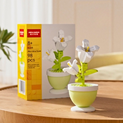 Đồ Chơi Lắp Ghép Lego Hoa chuông - 98 hạt - Full Box - Sku : LG-K338