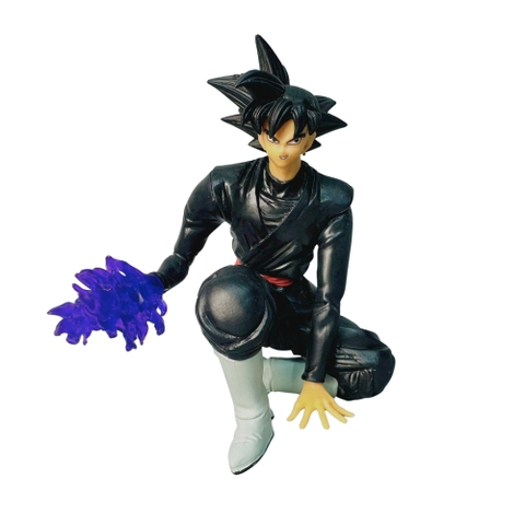Mô Hình DragonBall Songoku Black Ngồi - tay thay thế - cao 15cm , figure DragonBall - hộp màu - K6-T2-S2