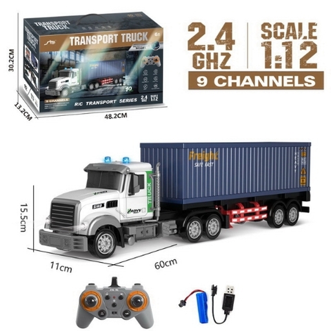 Đồ Chơi Xe Ô to Điều Khiển Từ Xa 6 Kênh Transport Truck -SKU: DK-QH9006-1D ( VAT 009-02-200 ) - K90-T4-S3