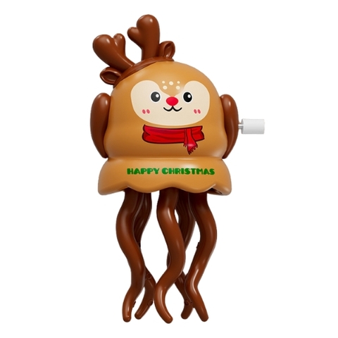 Đồ Chơi Trẻ Em mực tuần lộc nhảy múa - Cao 10cm - Nặng 200gram - Hộp Màu - K77-T3-S12